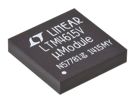 Linear Technology - LTM4615IV#PBF - Linear Technology LTM4615IV#PBF  ֱ-ֱת, ѹ, 2.375  5.5 V, 4A, 0.8  5 V, 1.25 MHz, 144		