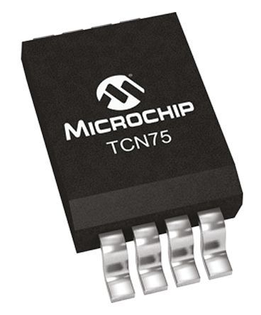 Microchip - TCN75-5.0MOA - Microchip TCN75-5.0MOA ¶ת, 3Cȷ, I2CSMBusӿ, 2.7  5.5 VԴ, -55  +125 C¶, 8 SOICװ		
