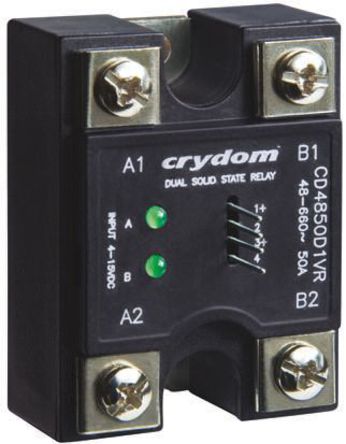 Crydom - CD4850W1V - Crydom 50 A Чֵ 尲װ ̵̬ CD4850W1V, 㽻л, 600 V Чֵ		