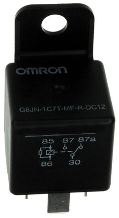 Omron - G8JN-1C7T-MF-DC12 - Omron G8JN-1C7T-MF-DC12 ˫ 尲װ Ǳ̵, 12V dc		