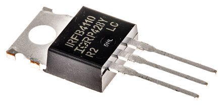 Infineon - IRFB4110PBF - Infineon HEXFET ϵ Si N MOSFET IRFB4110PBF, 180 A, Vds=100 V, 3 TO-220ABװ		
