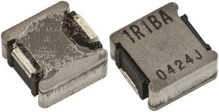 Panasonic - ETQP6F1R1BFA - Panasonic PCC-D126F 系列 金属复合材料芯材 1.06 μH 绕线贴片电感器 ETQP6F1R1BFA, ±20%容差, 16A Idc, 2.24mΩ最大直流电阻		