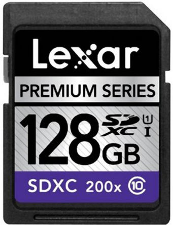 Lexar - LSD128BBEU200 - Lexar Professional 128 GB 200X SDXC		
