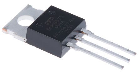 NXP - BUK9575-100A,127 - NXP N Si MOSFET BUK9575-100A,127, 23 A, Vds=100 V, 3 TO-220ABװ		