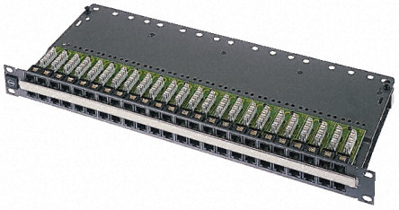 Molex Premise Networks - PID-00073 - Molex Premise Networks PowerCat ϵ ɫ Cat5e 48 ˿ RJ45 RJ Ӳ PID-00073, UTP, 1Uܸ߶		