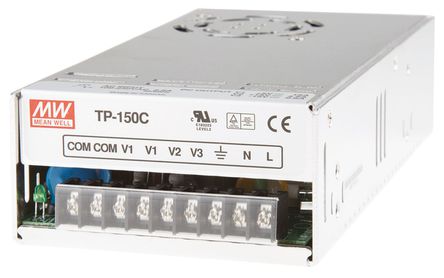 RS Pro - TP-150C - RS Pro 151.5W 3 ǶʽģʽԴ SMPS TP-150C, 127  370 V dc, 90  264 V ac, 5 V dc, 15 V dc		