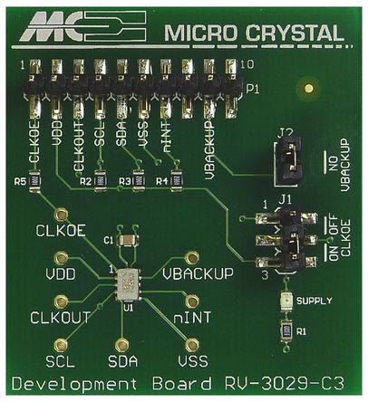Micro Crystal - RV-3029-C3-TA-025-EBOARD - Micro Crystal RV-3029-C3 ʵʱʱ (RTC) ԰ RV-3029-C3-TA-025-EBOARD		
