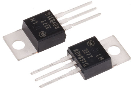 ON Semiconductor - LM337TG - ON Semiconductor LM337 ϵ LM337TG ѹ ѹ, Ϊ -40 V, -37  -1.2 V ɵ, 1.5A, 3 TO-220		