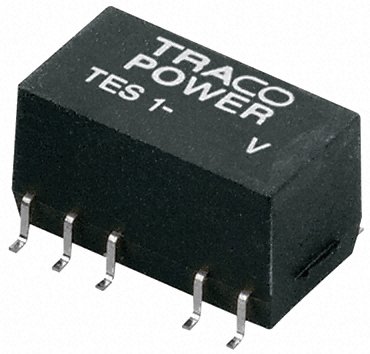 TRACOPOWER - TES 1-2423V - TRACOPOWER TES 1V ϵ 1W ʽֱ-ֱת TES 1-2423V, 21.6  26.4 V ֱ, 15V dc, 34mA, 3kV dcѹ, 79%Ч		