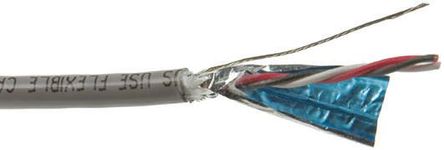 Alpha Wire - 86103CY SL005 - Alpha Wire Supra Shield XG Flex, XTRA-GUARD FLEX ϵ 30m 3 о  ϩ PVC  ҵ 86103CY SL005, 300 V, 0.14 mm2 		