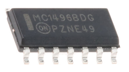 ON Semiconductor - MC1496BDG - ON Semiconductor MC1496BDG ƽ /, 300MHzI/QƵ, 14 SOICװ		