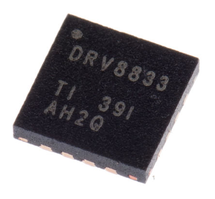 Texas Instruments - DRV8833RTYT - Texas Instruments  IC DRV8833RTYT, Stepper, 0.7A, 50kHz, 2.7  10.8 V		