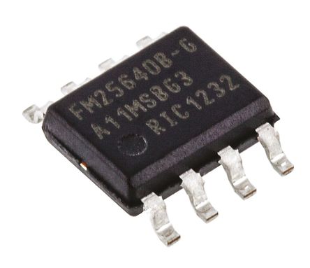 Cypress Semiconductor - FM25640B-G - Cypress Semiconductor FM25640B-G 64kbit SPI FRAM 洢, 8192 x 8 λ, 20ns, 4.5  5.5 V, -40  +85 C, 8		