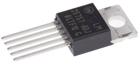 ON Semiconductor - LM2575T-ADJG - ON Semiconductor LM2575T-ADJG ѹ  ѹ, 4.75  40 V, 1A, 1.23  37 V, 52 kHz߿Ƶ, 5		