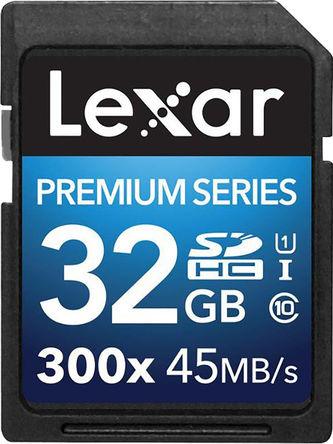 Lexar - LSD32GBBEU300 - Lexar 32 GB SDHC		
