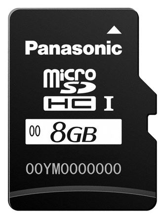 Panasonic - RP-SMKC08DE1 - Panasonic P Series 8 GB ҵ MicroSD		