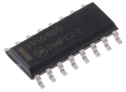 ON Semiconductor - MC14504BDR2G - ON Semiconductor MC14504BDR2G ߼ƽת, CMOS, -0.5  18 VԴ, 16 SOICװ		