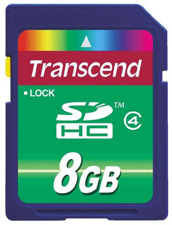 Transcend - TS8GSDHC4 - Transcend 8 GB SDHC		
