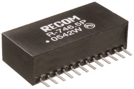 Recom - R-743.3P - Recom ѹ R-743.3P, 4.5  28V, 2.5  5.5V, 4A SIP 12 װ		