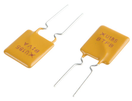 Littlefuse - RUEF185 - Littlefuse 1.85A  ߵ PCB ̶ɸλ۶ RUEF185, 1W, 30V dc, 10.2 x 3 x 15.7mm		