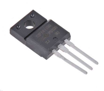 Infineon - IRFI4110GPBF - Infineon HEXFET ϵ Si N MOSFET IRFI4110GPBF, 72 A, Vds=100 V, 3 TO-220ABFPװ		