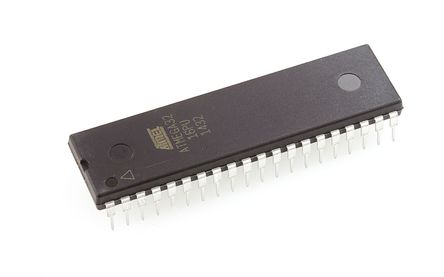 Microchip - ATMEGA32-16PU - ATmega ϵ Microchip 8 bit AVR MCU ATMEGA32-16PU, 16MHz, 32 kB1024 B ROM , 2 kB RAM, PDIP-40		