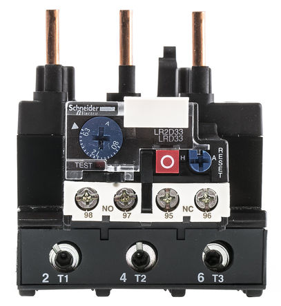 Schneider Electric - LRD3363 - Schneider Electric TeSys LRD3 系列 热过载继电器 LRD3363, 63 → 80 A		