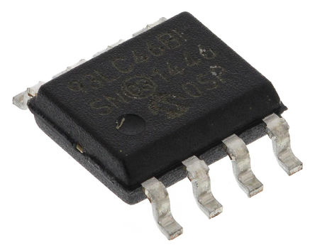 Microchip - 93LC46B-I/SN - Microchip 93LC46B-I/SN  EEPROM 洢, 1kbit,  - Microwireӿ, 2.5  5.5 V, 8 SOICװ		