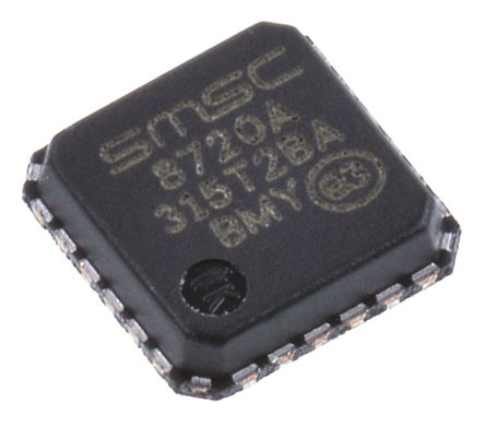 Microchip - LAN8720ACP - Microchip LAN8720ACP 4ͨ ̫շ, ֧IEEE 802.3׼, 1.8 V2.5 V3.3 V, 24 QFNװ		