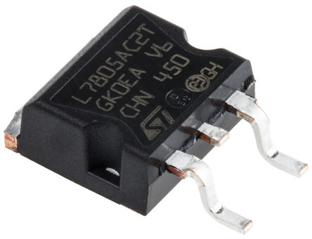 STMicroelectronics - L7805ACD2T-TR - STMicroelectronics L78xx ϵ L7805ACD2T-TR ѹ,  35 V, 5 V, 2%ȷ, 1.5A, 3 D2PAK		