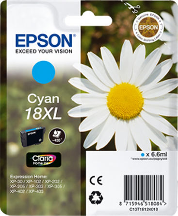 Epson - C13T18124010 - Epson ɫ ī, 18XLͺī		
