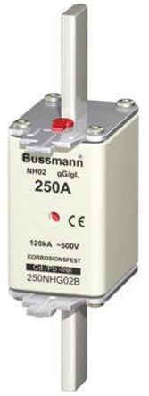 Cooper Bussmann - 250NHG02B - Cooper Bussmann 250A 02 NH gG - gL ĺʽ۶ 250NHG02B, DIN 43620-1, DIN 43620-3, IEC 60269, VDE 0636׼		