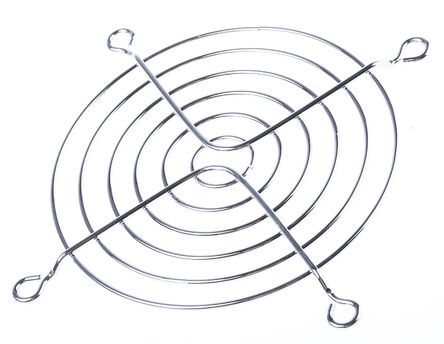 RS Pro - G92-16 - RS Pro 92mm风扇 铬黄色 钢 手指防护罩 G92-16		