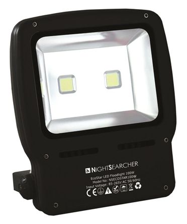 Nightsearcher - NSECOSTAR100-110v-LINK - Nightsearcher 100 W IP65 LED  NSECOSTAR100-110v-LINK, 2 LED, 100  240 V, 470 x 335 x 112 mm		