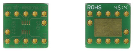 Roth Elektronik - RE902 - Roth Elektronik RE902 ˫ չ, ·, FR4, 12.5 x 12.5 x 1.5mm		