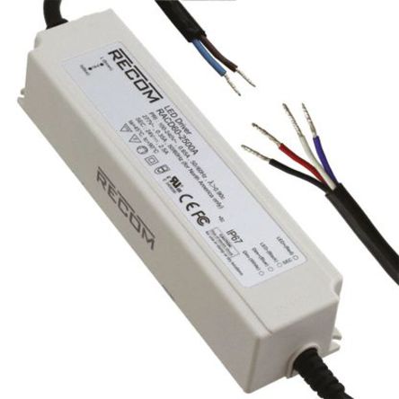 Recom - RACD60-2500A - Recom LED  RACD60-2500A, 90  305 V , 15  24V, 0.25  2.5A, 60W		