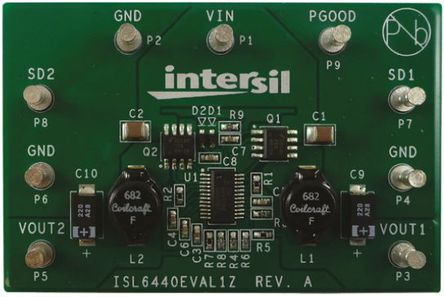 Intersil - ISL6440EVAL1Z - Intersil ISL6440 PWM  ԰ ISL6440EVAL1Z		