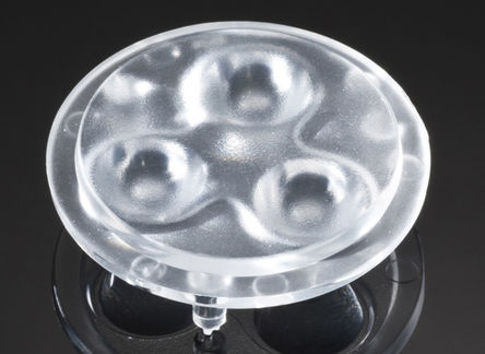 Ledil - C11624_GT3-WW - LEDiL GT3 系列 C11624_GT3-WW 42 ° 圆形 LED 透镜, 透明, 35mm直径		