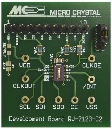 Micro Crystal - RV-2123-C2-TA-020-EBOARD - Micro Crystal RV-2123-C2 ʵʱʱ (RTC) ԰ RV-2123-C2-TA-020-EBOARD		
