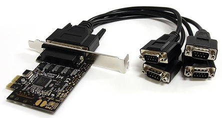 Startech - PEX4S553B - Startech 4˿ RS232 а Low Profile PCI Express, 230.4kbit/s		
