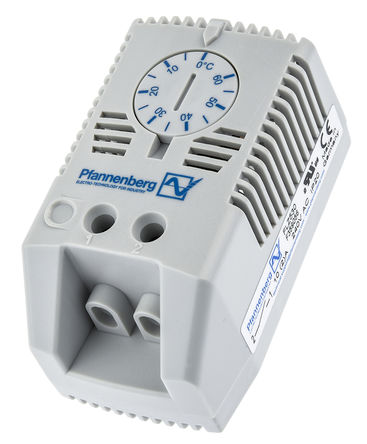 Pfannenberg - FLZ530 17121000000 - Pfannenberg 可调 常开 机箱恒温器 FLZ530 17121000000, 0 → +60°C, 120 → 240 V 交流		
