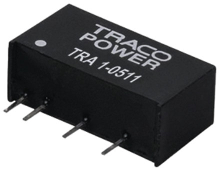 TRACOPOWER - TRA 1-1213 - DC/DC converter,12Vin,15Vout 67mA 1W		