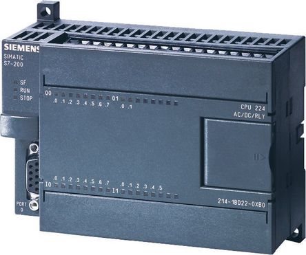 Siemens - 6ES72141AD230XB8 - Siemens SIMATIC S7-200 ϵ PLC CPU 6ES72141AD230XB8, Profibus DP, 24 I/O ˿		