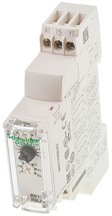 Schneider Electric - RE17RMJU - Schneider Electric RE17 ϵ ๦ ʱ̵ RE17RMJU, 0.1 s  100 h, ˫, 2, SPDT, 12 V /ֱ		