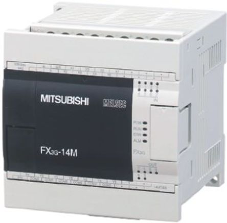 Mitsubishi - FX3G-14MR-DS - Mitsubishi FX3G ϵ ϵ FX3G-14MR-DS ߼, 8 x , 6 x , 12  24 V ֱ		