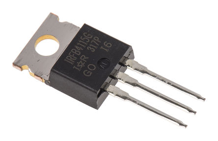 Infineon - IRFB4115GPBF - Infineon HEXFET ϵ Si N MOSFET IRFB4115GPBF, 104 A, Vds=150 V, 3 TO-220ABװ		