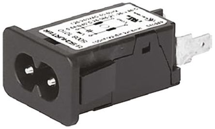 Schurter - 5008.2012 - Schurter Ƕʽ C8 IEC ˲ ͷ 5008.2012, Ƭ˽, 2.5A, 250 V 		