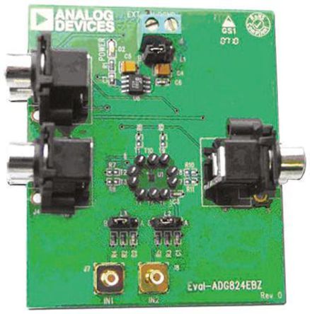 Analog Devices - EVAL-ADG824EBZ - Analog Devices ԰ ADG824 ϵ غͶ· ΢׼ EVAL-ADG824EBZ		