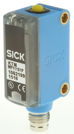 Sick - KTM-WP11181P - 12.5 mm //ɫ LED ɫ괫, PNP, 100 mA, 12  24 V ֱԴ, IP67		
