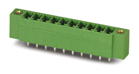 Phoenix Contact - 1843389 - Phoenix Contact COMBICON MCV ϵ�� 18· 3.5mm�ھ� PCB ���߶��ӿ� 1843389, ���Ӷ˽�, 8A		